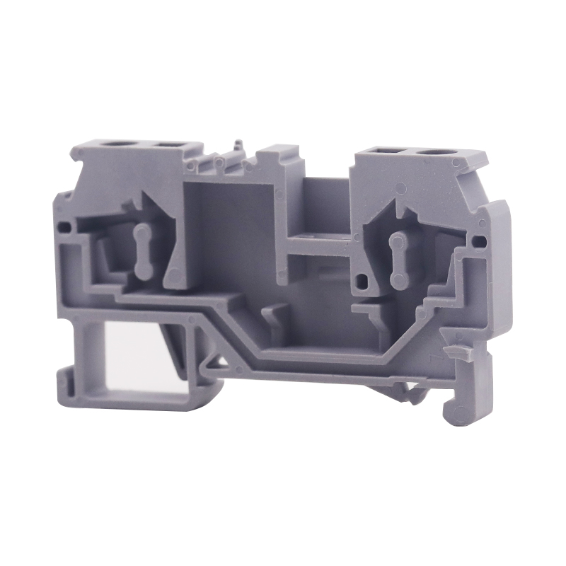 32A 800V Spring Cage Type Rail Terminal Block