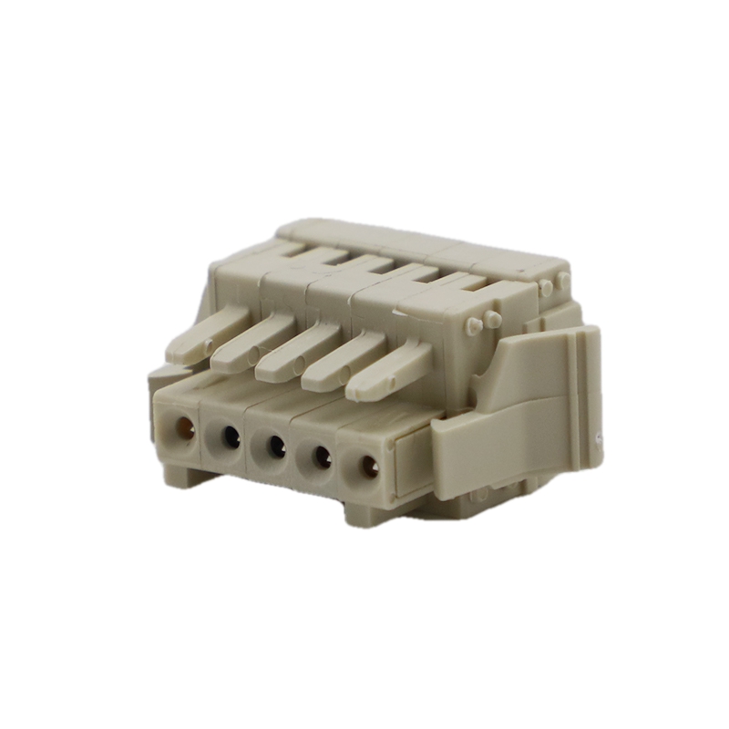 Horizontal Female 3.5mm 10A 5Pins Pluggable Terminal Block