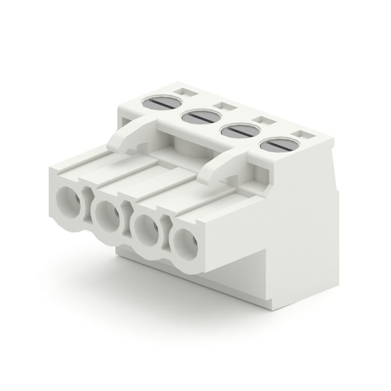 Terminal Block For Din Rail Enclosure Color White